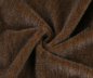Preview: Synthetic with ± 6 mm pile dark brown, 50 x 140 cm