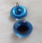 Preview: Glas eyes behind painted 12 mm