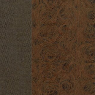 Curly sparse mohair ± 25 mm, chocolate