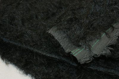 Mohair (Steiff-Schulte) schwarz, gelockt ca. 23 mm