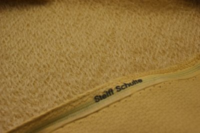 Mohair (Steiff-Schulte) hellbraun sparse ca. 9 mm Haarlänge