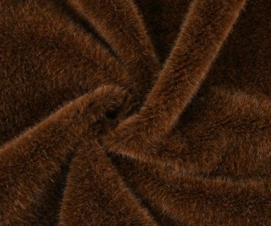 Preview: Synthetic with ± 13 mm pile ​50 x 70cm, chestnut