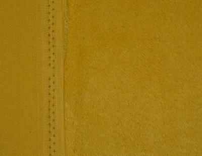Cotton plush 140 cm wide, ± 9 mm, yellow