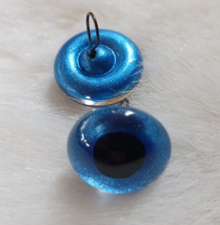 Preview: Glas eyes behind painted 10 mm