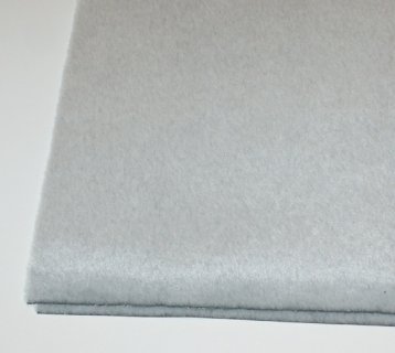 Highpile Fabric for Mini Teddy ± 23 x 23 cm light grey