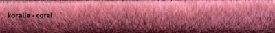 Highpile Fabric for Mini Teddy ± 25 x 18 cm coral