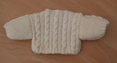 Preview: handknitted Jacket in Bavarian style for bear ± 35 cm