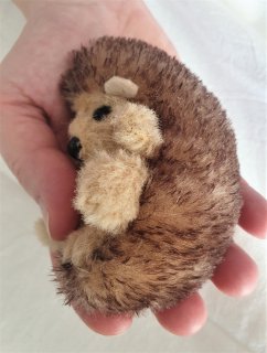 Preview: heller Igel-Mohair ca. 10 mm