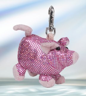 Schweinchen Glitz & Glamour ca. 8 cm
