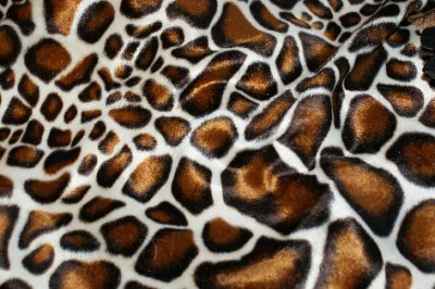 Faux fur, microfiber, giraffe hair length 4 mm 50 x 70 cm