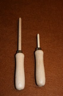 Stopfholz klein Ø 6 mm mit Griff ca. 14 cm lang
