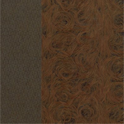 Curly sparse mohair ± 25 mm, chocolate