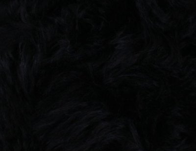 Long Pile Mohair black 70mm