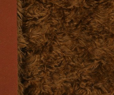 Mohair (Steiff-Schulte) 41 mm chestnut, dense, wildly curled