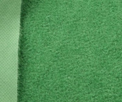 Mohair (Steiff-Schulte) dunkelgrün gekräuselt, ca.  7 mm
