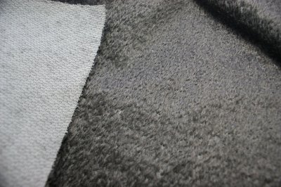 Mohair (Steiff-Schulte) schwarz sparse ca. 9 mm Haarlänge