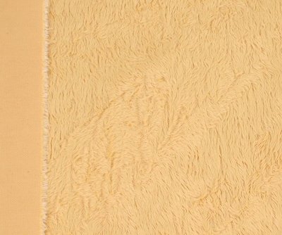 Viskose (Steiff-Schulte) gold blond ± 6 mm - 1/16 - 25 x 35cm