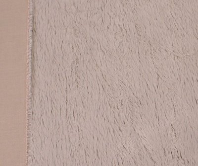 Viskose (Steiff-Schulte) taupe ± 6 mm - 1/16 - 25 x 35cm