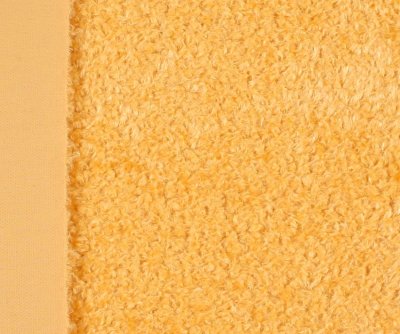yellow curled Viscose (Steiff-Schulte)  with ± 7 mm pile - 25 x 35 cm 1/16