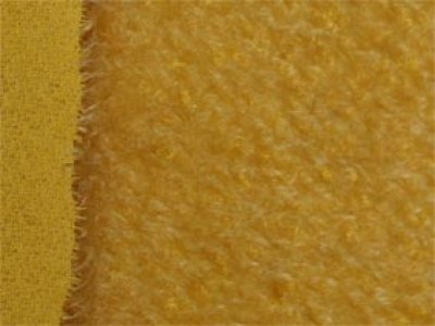 Mohair (Steiff-Schulte) dense, curled, sun yellow ± 7 mm pile