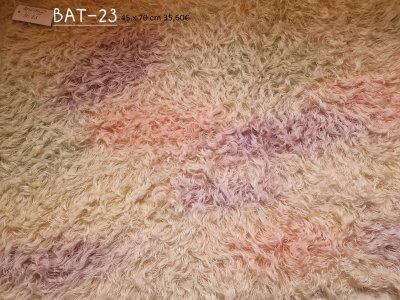 Helmbold Mohair,  Unikat Batik ca. 45 x 70 cm