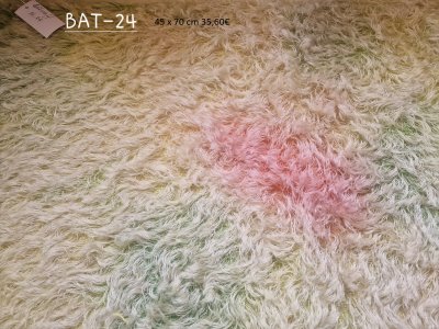 Helmbold Mohair,  Unikat Batik ca. 45 x 70 cm