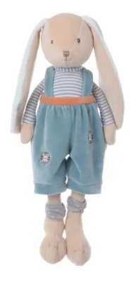 bunny brother light blue ± 30 cm