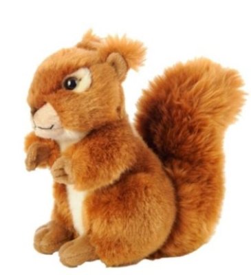 Squirrel sitting ± 18 cm