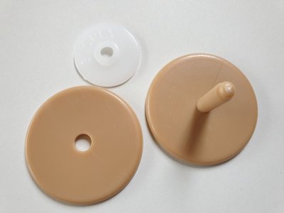Kunststoff Steckgelenk 40 mm, braun