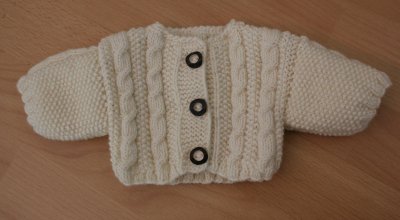 handknitted Jacket in Bavarian style for bear ± 35 cm