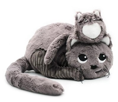 cat MIaou and Baby  ± 32 cm