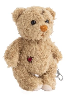 Teddy Nobody's Perfect ± 10 cm bag charm