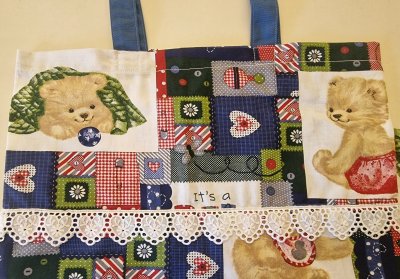 Überraschungstüte - Teddy mit Spitze