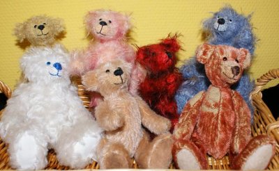 Kit for teddy Franzi ± 16 cm (earth brown)