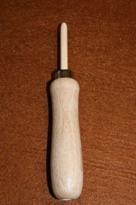 Stopfholz klein Ø 6 mm mit Griff ca. 14 cm lang